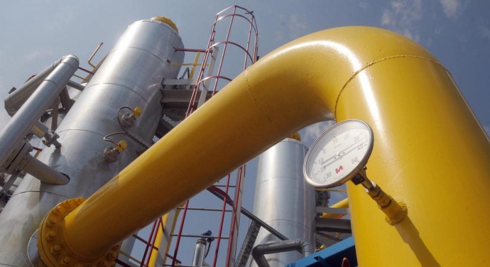 Минэнерго Украины приостановило прокачку газа из России