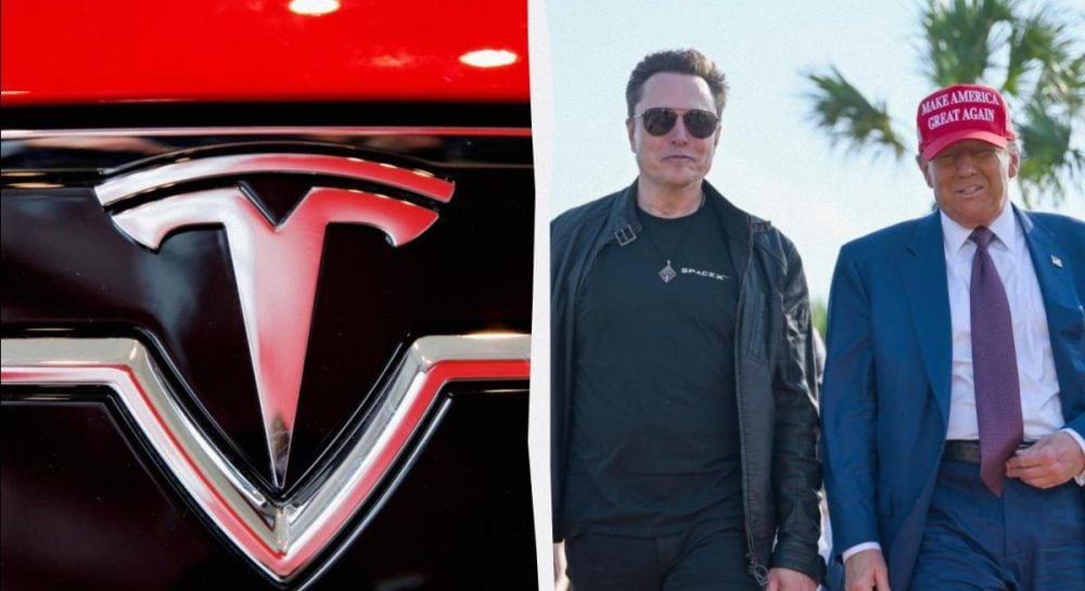 Ценные бумаги Tesla упали после конфликта между Маском и Трампом