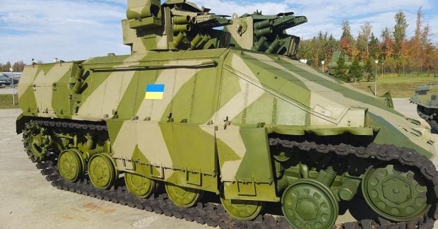 В Украине revealed информацию о загадочной бронемашине на гусеничном ходу