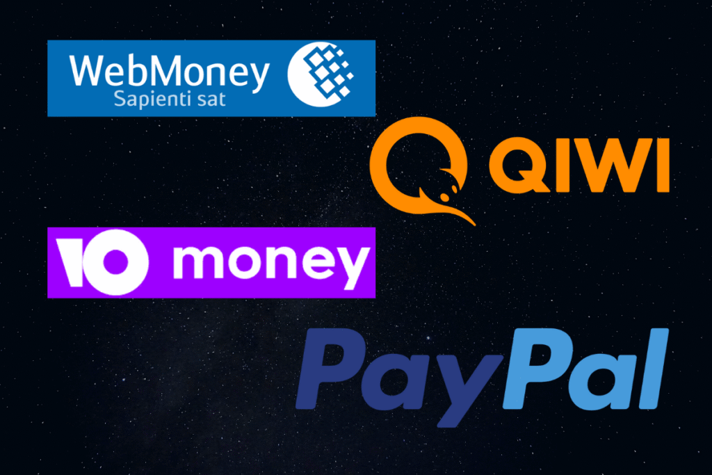 Кредит на электронный кошелек WebMoney, PayPal, Qiwi